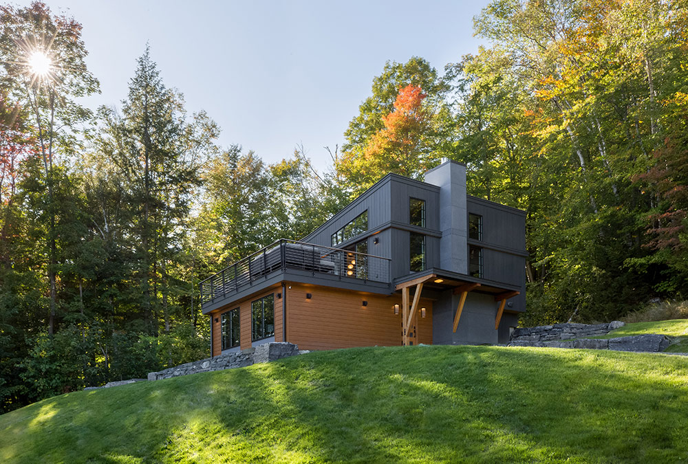 Volansky Studio • Stowe, Vermont Architecture • Mid-Century SKi Chalet ...