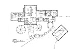 main level plan for cabin in the woods