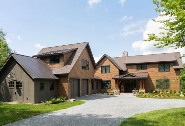 Shingle Style Mountain Home - Vermont Residential Architecture